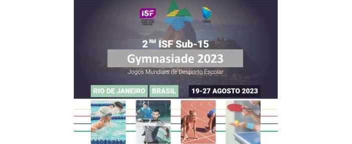 Portugal alcança medalha de bronze em Badminton nos jogos ISF U15  Gymnasiade 2023